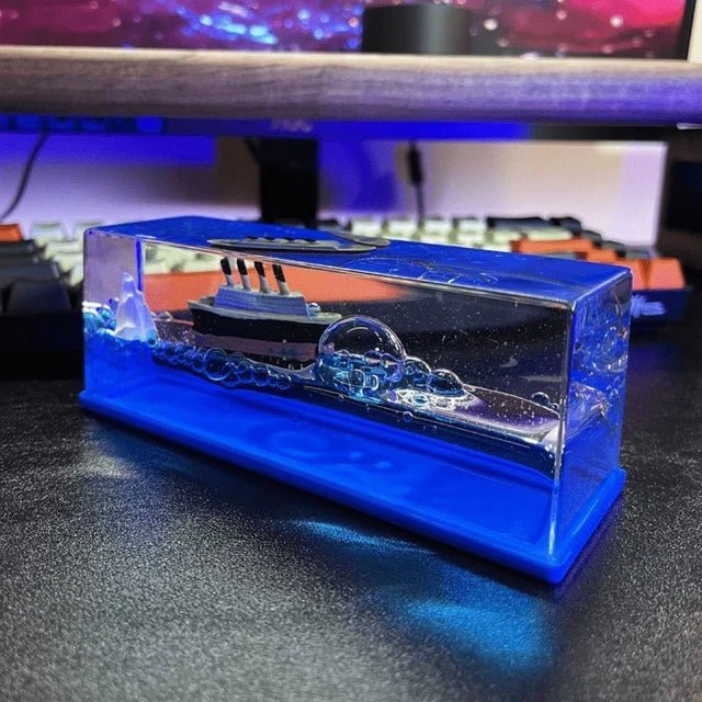 Creative Cruise Ship Fluid Drift Bottle - Creovoxa