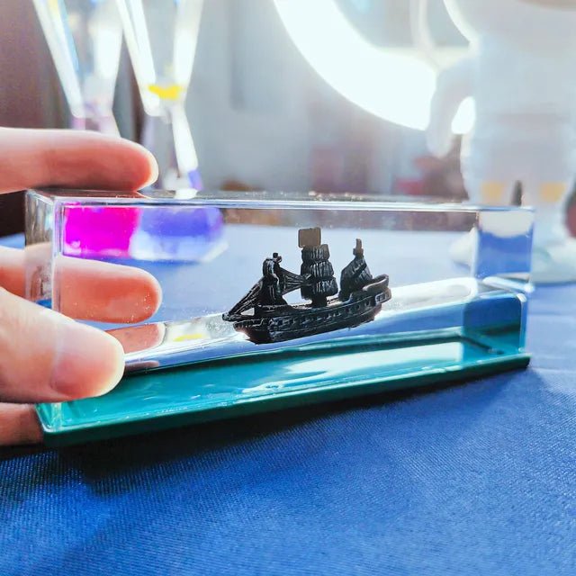 Creative Cruise Ship Fluid Drift Bottle - Creovoxa