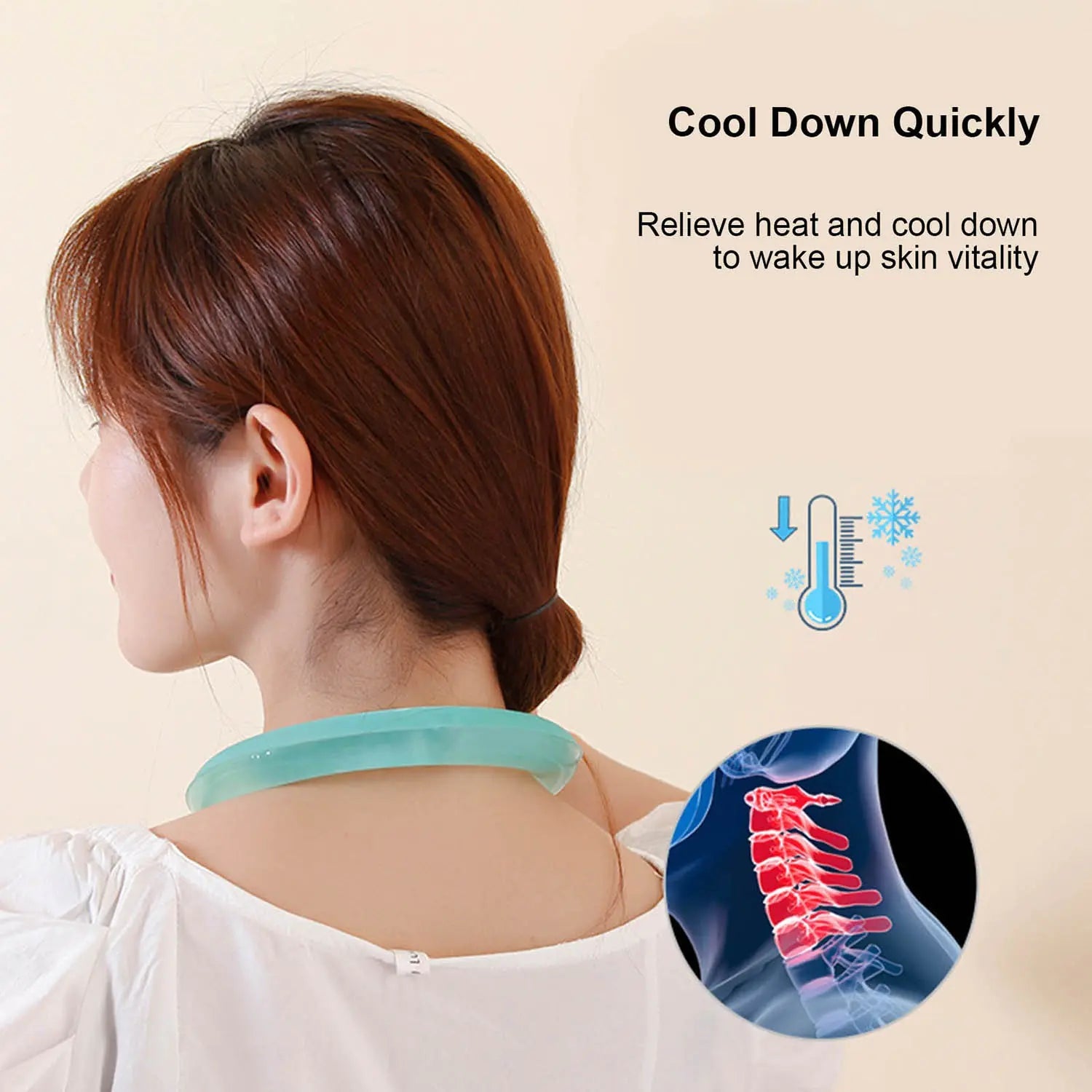 Ice Maker Cooling Tube Cooling Neck Wraps - Creovoxa
