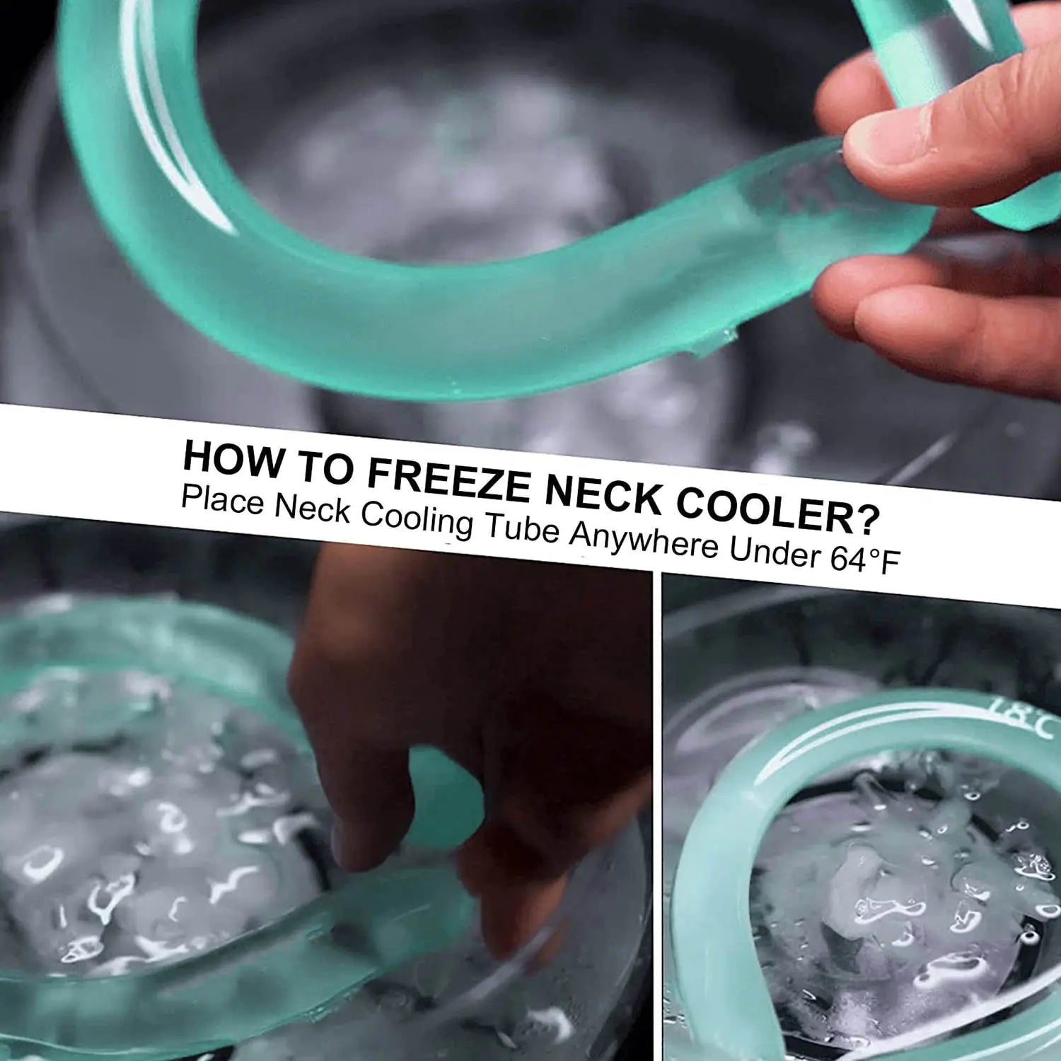Ice Maker Cooling Tube Cooling Neck Wraps - Creovoxa