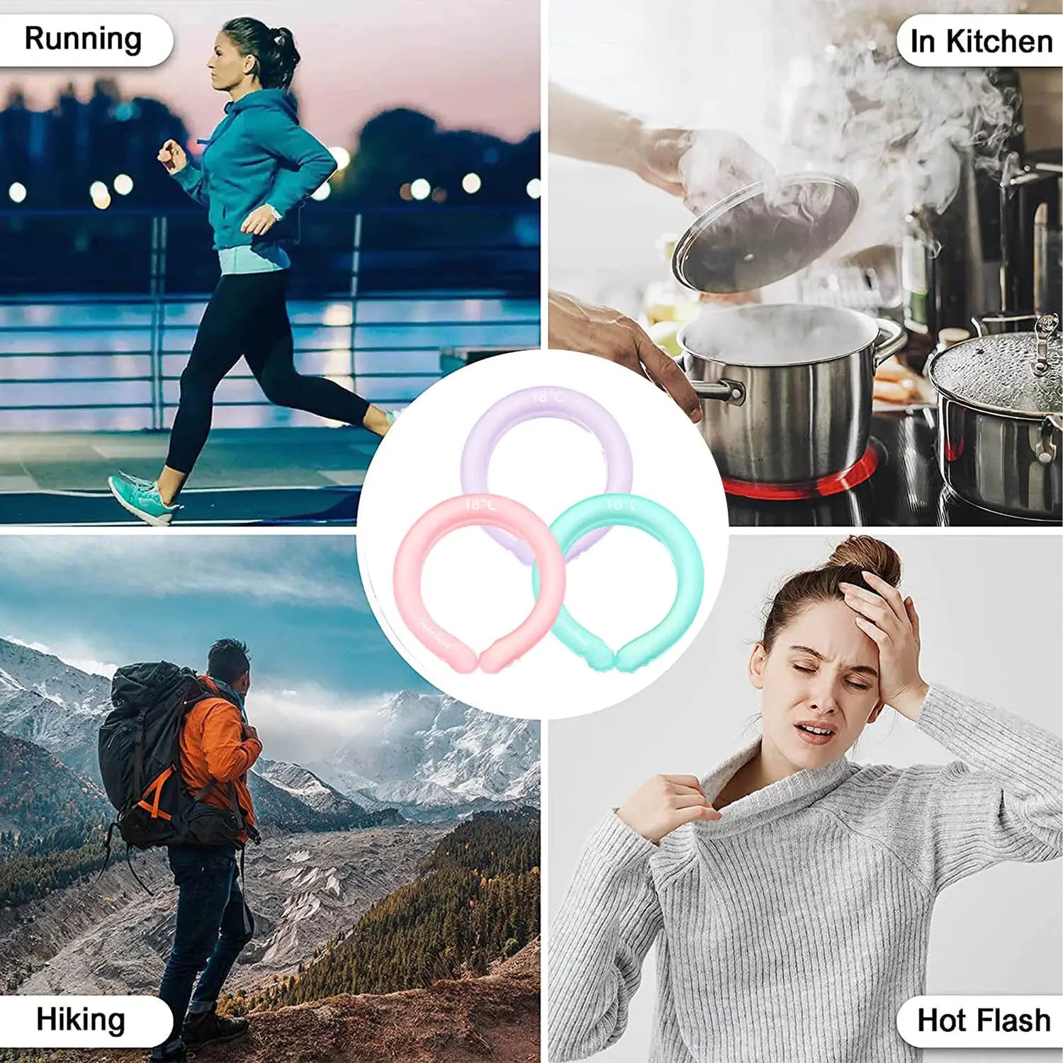 Ice Maker Cooling Tube Cooling Neck Wraps - Creovoxa