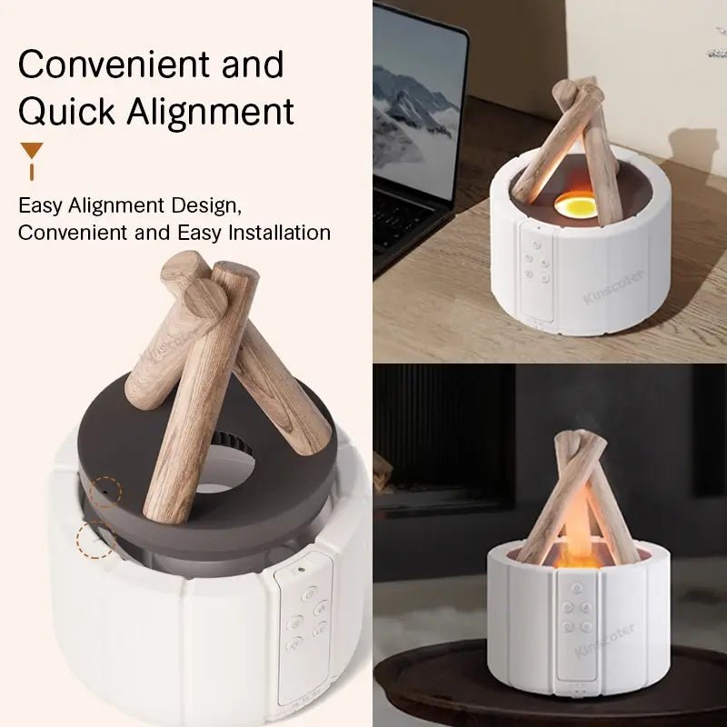 Simulated Flame Aroma Diffuser - Creovoxa