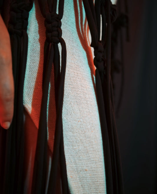 Skadi Macrame Overlay Brown